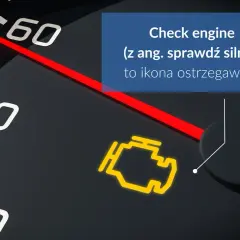 Żółta kontrolka silnika "Check engine" na desce rozdzielczej informuje o problemie. Dowiedz się, dlaczego pali się ta ikona ostrzegawcza.