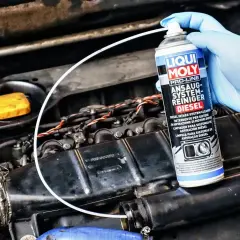 Czyszczenie układu dolotowego diesla. Czy to egr? Preparat Liqui Moly pomoże usunąć zanieczyszczenia.
