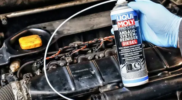 Czyszczenie układu dolotowego diesla. Czy to egr? Preparat Liqui Moly pomoże usunąć zanieczyszczenia.
