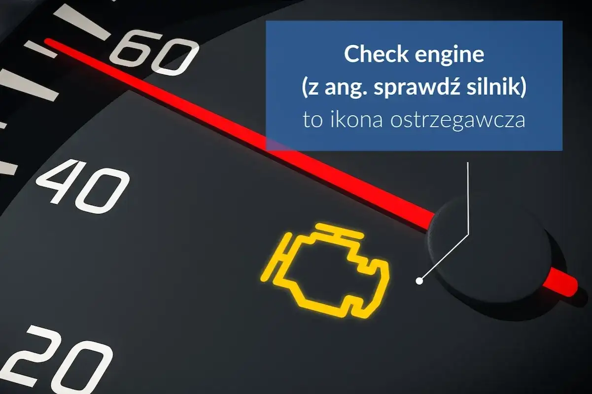 Żółta kontrolka silnika - co oznacza i kiedy się zatrzymać?